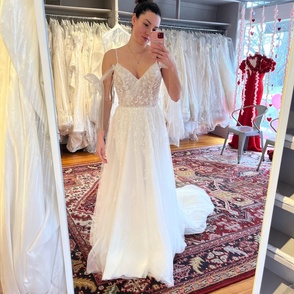Wedding dress, never worn.